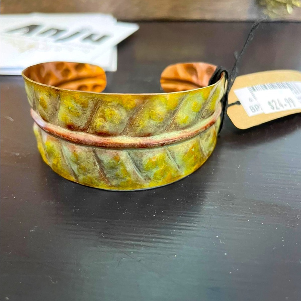 Copper bracelet by Anju